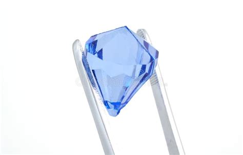 Blue Diamond stock image. Image of jewelry, stone, jeweler - 409373