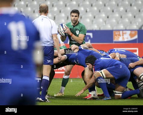 Partido de las seis naciones de guinness stade de france fotografías e