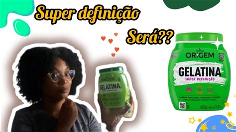 Como finalizei meu cabelo crespo gelatina Super definição NAZCA