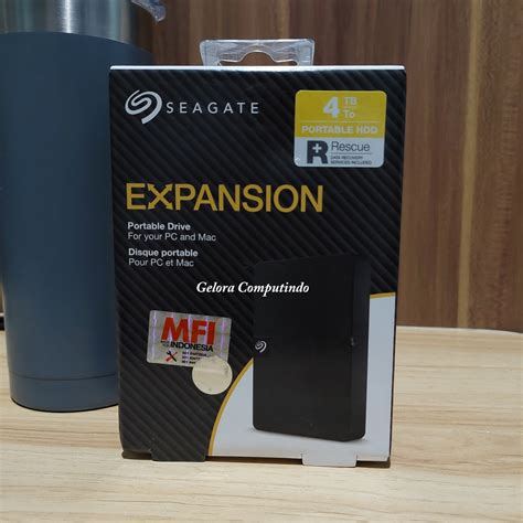 Jual HDD External Seagate Expansion 4TB MFI Original Shopee Indonesia