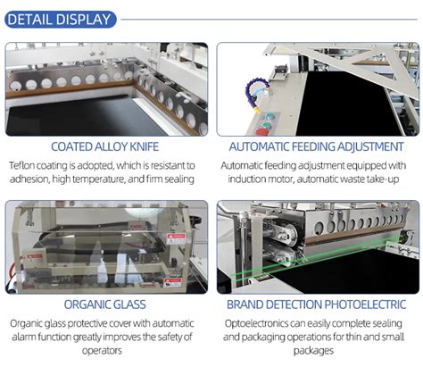 Automatic Plc Control Shrink Wrapping Machine 450l Heat Sealing Cut