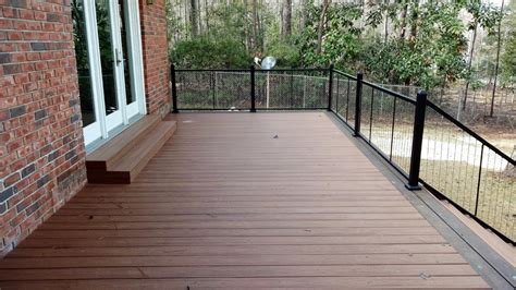 Decks With Trex Transcends And Fortress Cable Railing Classico Terrazza Altro Di All Pro