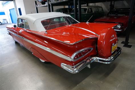 1959 Chevrolet Impala 348 3X2 BBL V8 Convertible Stock 807 For Sale