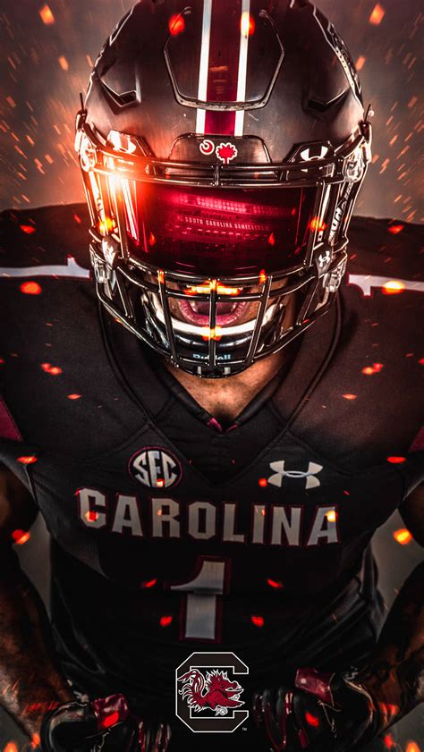 Download South Carolina Football Player Wallpaper | Wallpapers.com