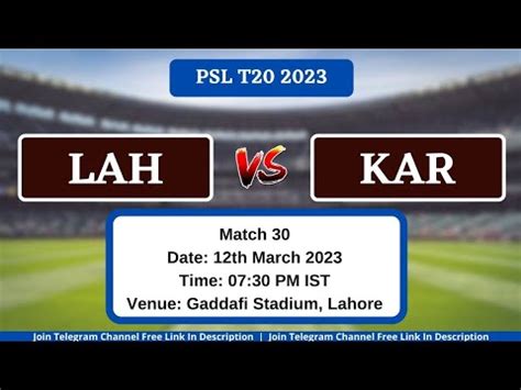 Lah Vs Kar Dream Team Lah Vs Kar Dream Psl T Lah Vs Kar