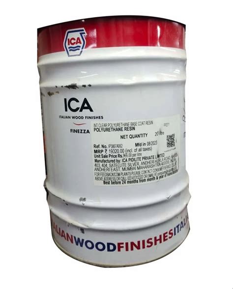 Ica Italian Wood Finish Pu Clear Sealer Drum At Rs Piece In New