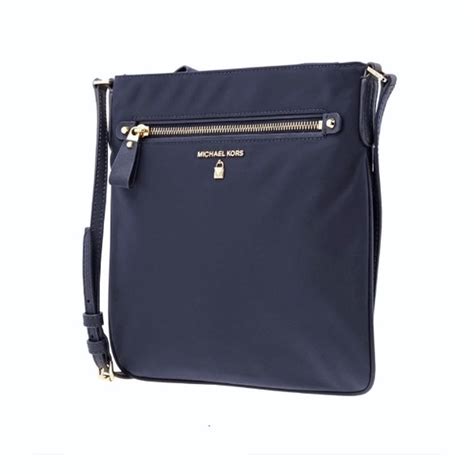 Michael Michael Kors Bags New Michael Kors Nylon Kelsey Large Crossbody Admiral Blue Poshmark