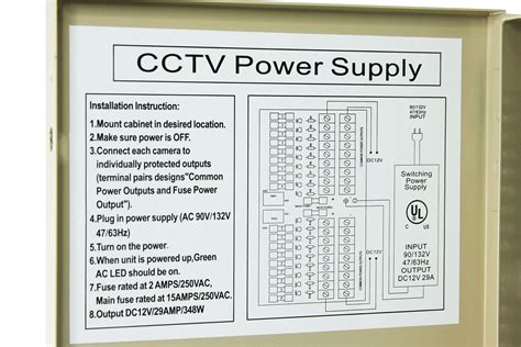 Snapklik Channel Output Port V Dc Max A Cctv Ptc Fuse