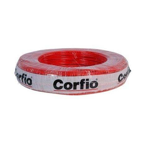 Cabo Flex Vel V Mm Rolo Vermelho Corfio Na Elos