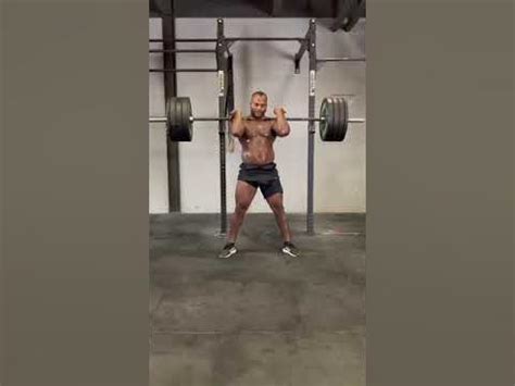 fronte squat 90 kg - YouTube