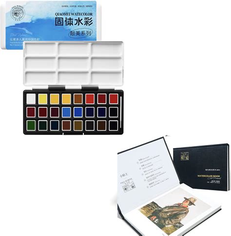 Amazon Paul Rubens Watercolour Paint Set Vibrant Colours Half