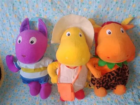 Peluche En Mochilita De Los Backyardigans Originales C U En Venta En