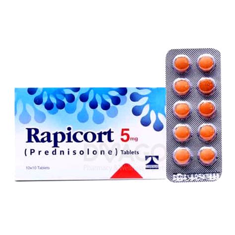 Buy Rapicort 5mg Online Pharmacy Home Delivery — Dvago®