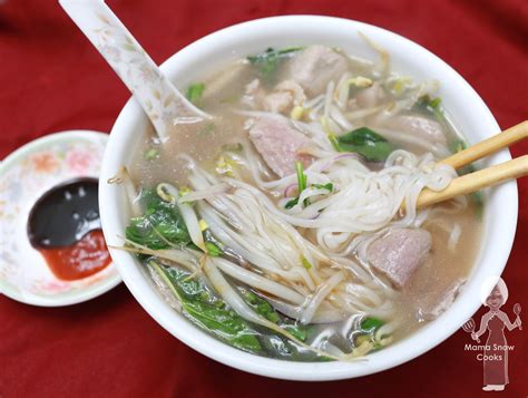 Homemade Pho Noodle Recipe – Mama Snow Cooks and More