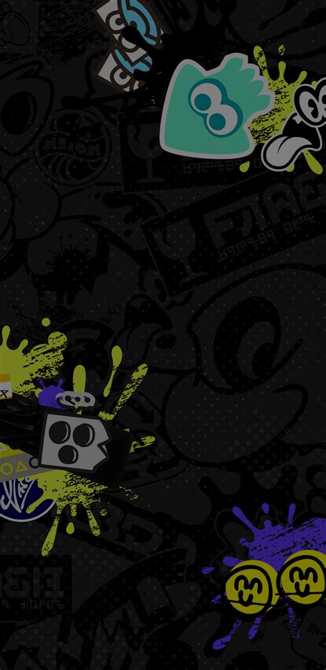 Splatoon 3 Pattern Wallpaper - Cat with Monocle