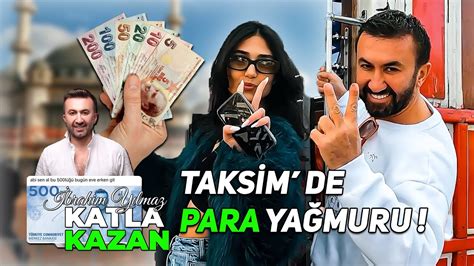 TAKSİM DE KATLA KAZAN 5 PARAYI KİM ALDI YouTube