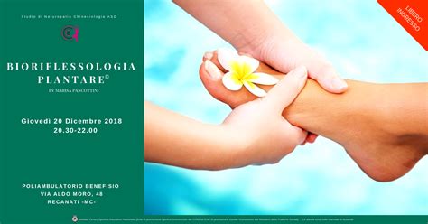 Bioriflessologia Plantare 20 Dic 2018 Recanati MC