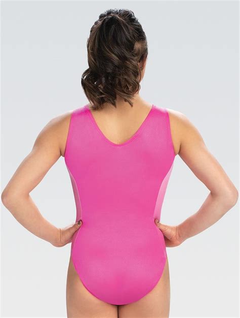 E4142 Glimmer Ombre Gymnastics Workout Leotard Gym Leo For Girls