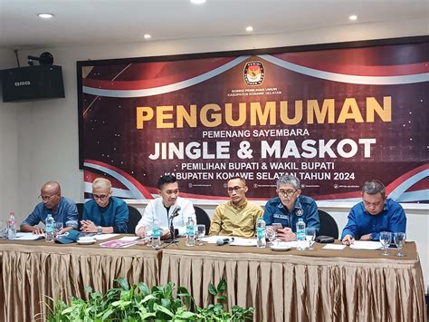 KPU Konawe Selatan Gelar Persentase Akhir Sayembara Maskot Dan Jingle