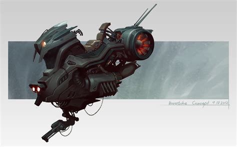 ArtStation - Hoverbike Idea