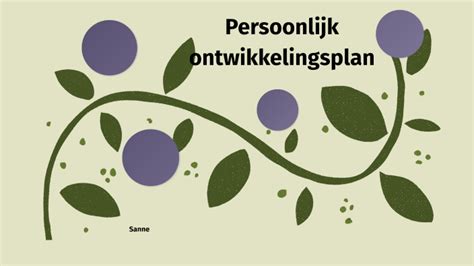 Persoonlijk Ontwikkelingsplan By Sanne Van Aarsen On Prezi