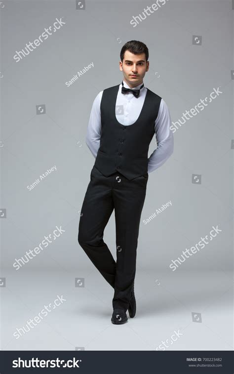 Waiter Uniforms Portrait Waiter Uniform On Stock Photo 700223482 ...