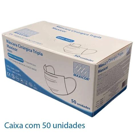 Mascara Phitta Mask Descartavel Horas Tripla Protecao Unidades