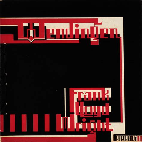 Frank Lloyd Wrights Lesser Known Contributions To Graphic Design