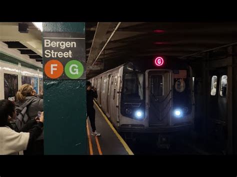 IND Culver Line F G Action Bergen St YouTube