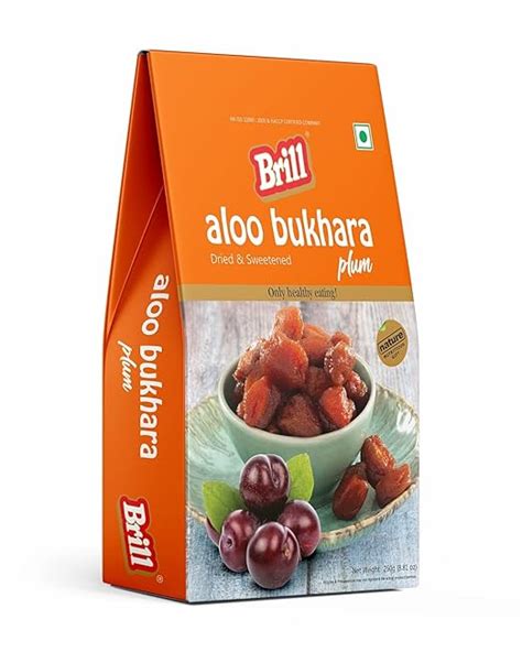 Brill Dried Sweetened Aloo Bukhara Plum G Aloo Bukhara Dry