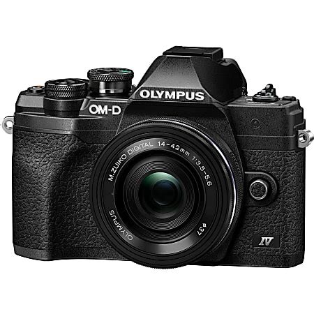 Olympus OM D E M10 Mark IV 20 3 Megapixel Mirrorless Camera With Lens