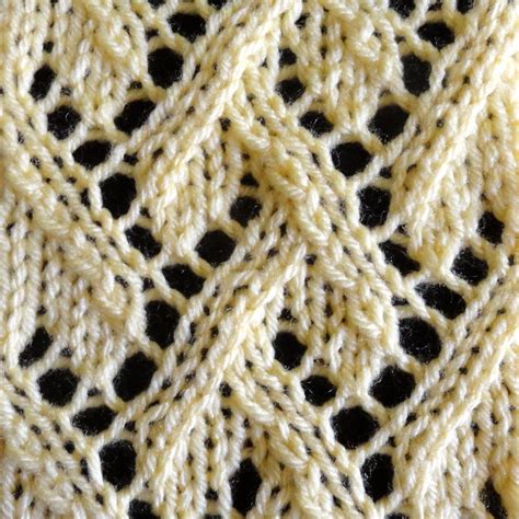 Lattice Lace Stitch Purl Avenue