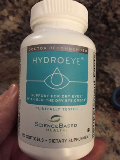 ScienceBased Health HydroEye Dry Eye Relief Softgel - 120 Count for ...