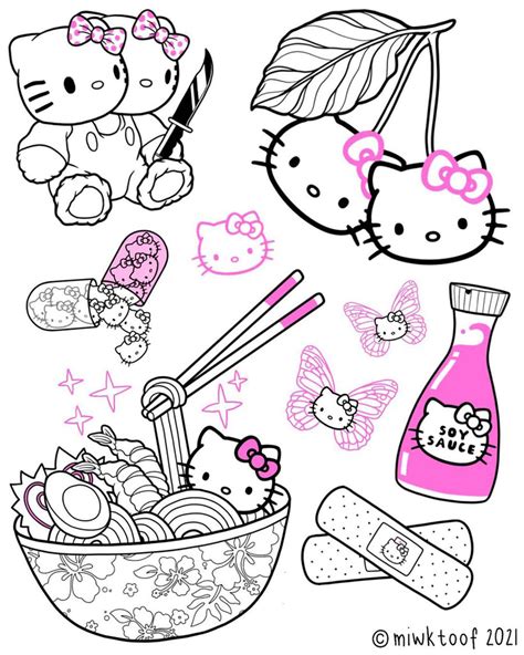 30 Best Hello Kitty Illustration Ideas You Should Check