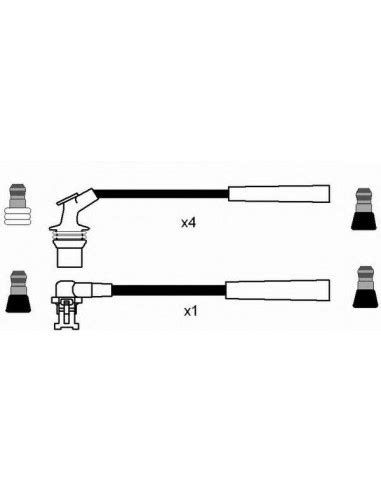 Juego De Cables Ngk Rc Rn