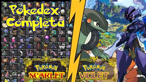 Pok Dex Completa Filtrada De Paldea Legendarios Y Mas Pok Mon