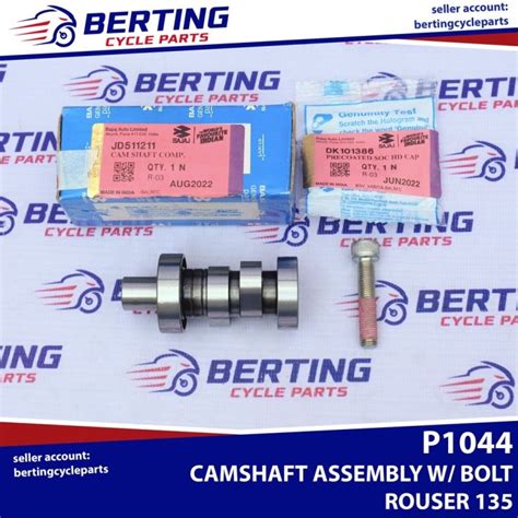 Camshaft Assembly With Bolt Rouser Genuine Jd Lazada Ph