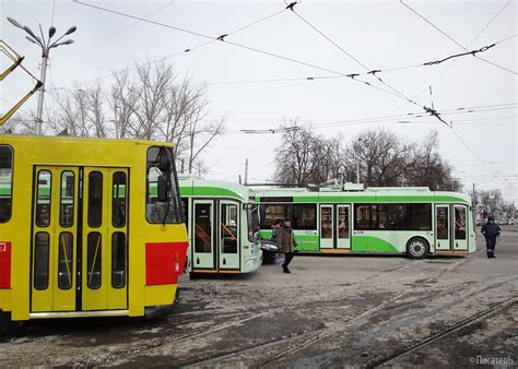 Курск — Презентация троллейбусов 1К (Курск) и трамваев Т6В5, прошедших ...