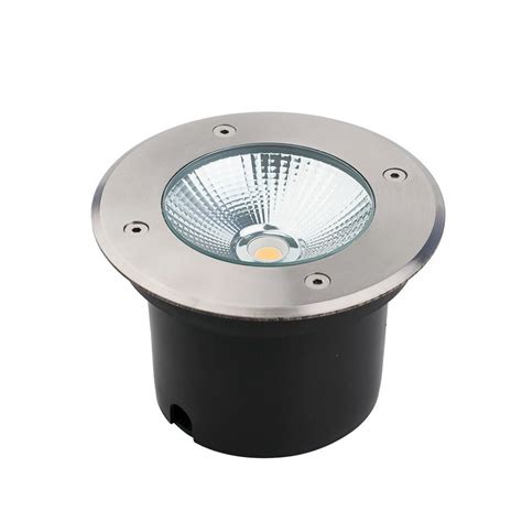 3W COB LED Waterproof IP67 Stainless Steel Outdoor Floor Recessed