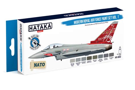 Htk Bs Modern Royal Air Force Paint Set Vol Typhoon Colours