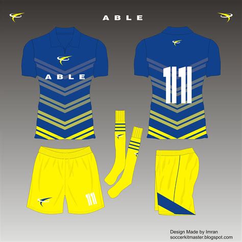 Football Kit Design Master Able Sports Kit Design