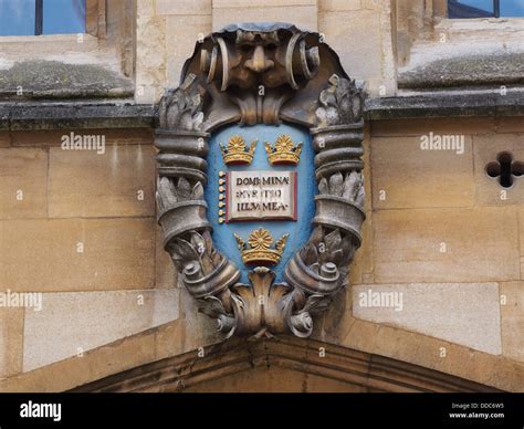 Motto of the university of oxford hi-res stock photography and images ...