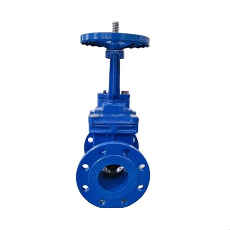 Pn10 Pn16 Din F4 Nrs Resilient Seated Gate Valve Bs5163 With Flanged Ends