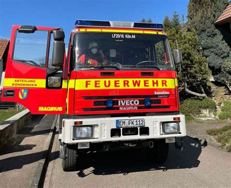 TH2 DLK Unterstützung Rettungsdienst Feuerwehr Teningen