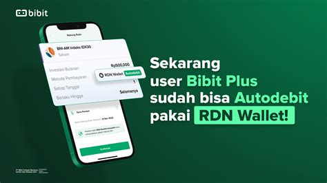 Baru Rdn Bisa Untuk Autodebit Reksa Dana Di Bibit Blog Bibit