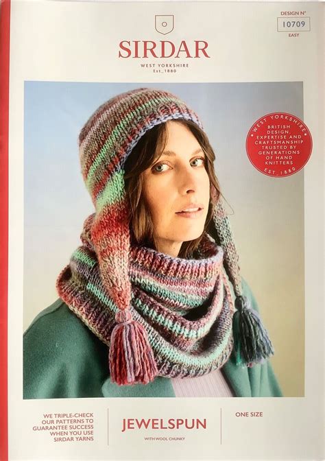 Sirdar Jewelspun Chunky Knitting Patterns Ebay