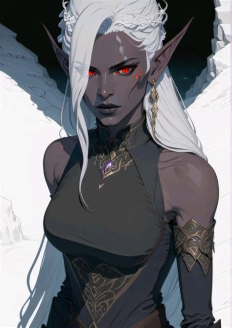 Drow Female Characters Variety Of Styles Rdndai