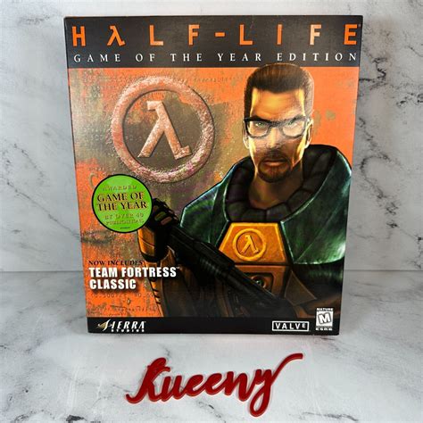 Half Life Game Of The Year Edition PC New In Box Sealed Team