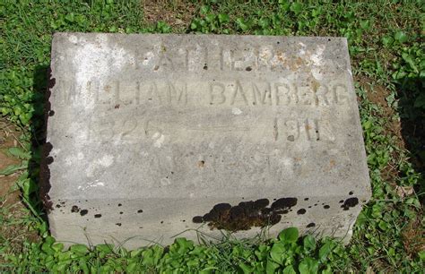 William H Bamberg M Morial Find A Grave