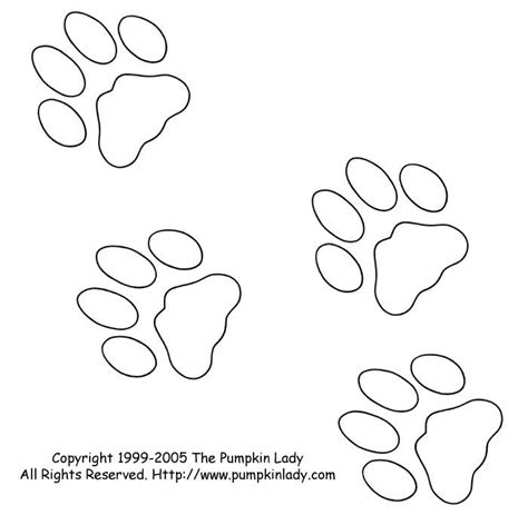 Free Dog Paw Print Stencil, Download Free Clip Art, Free Clip Art on ...